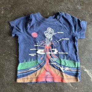 Hanna Andersson kids volcano tee 2T